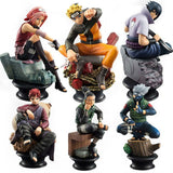 Action Figure Naruto 6 Pezzi da "9 Cm "
