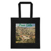 Econostri - Borsa in cotone - Pizzo Sella-nero-fronte